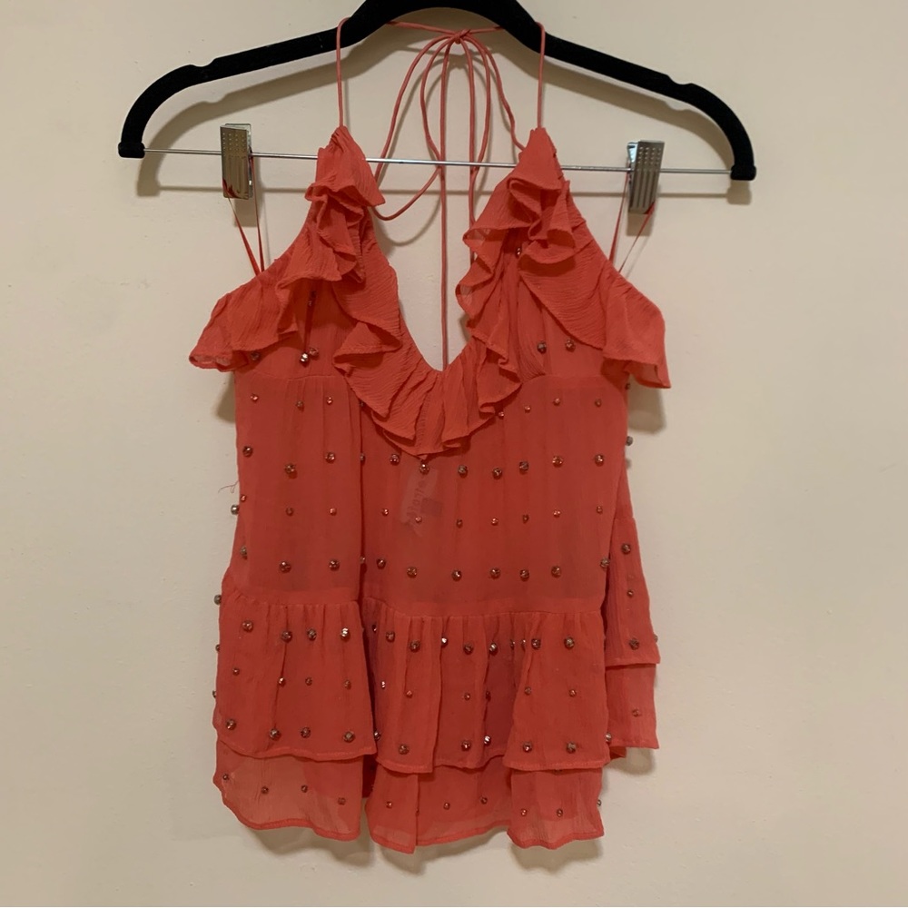Retrofête Chiffon Top